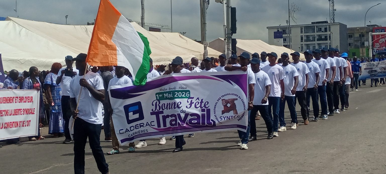 Côte d’Ivoire-AIP / A Yopougon, les travailleurs célèbrent le 1er mai dans la ferveur et réaffirment leur attachement au dialogue social