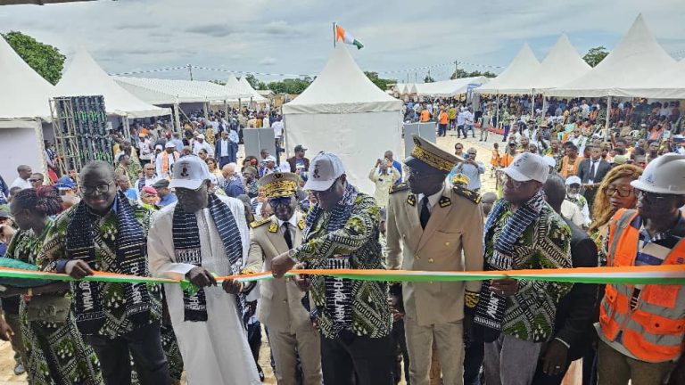 Côte d’Ivoire-AIP/ Téné Birahima Ouattara inaugure des infrastructures à Kagbolodougou