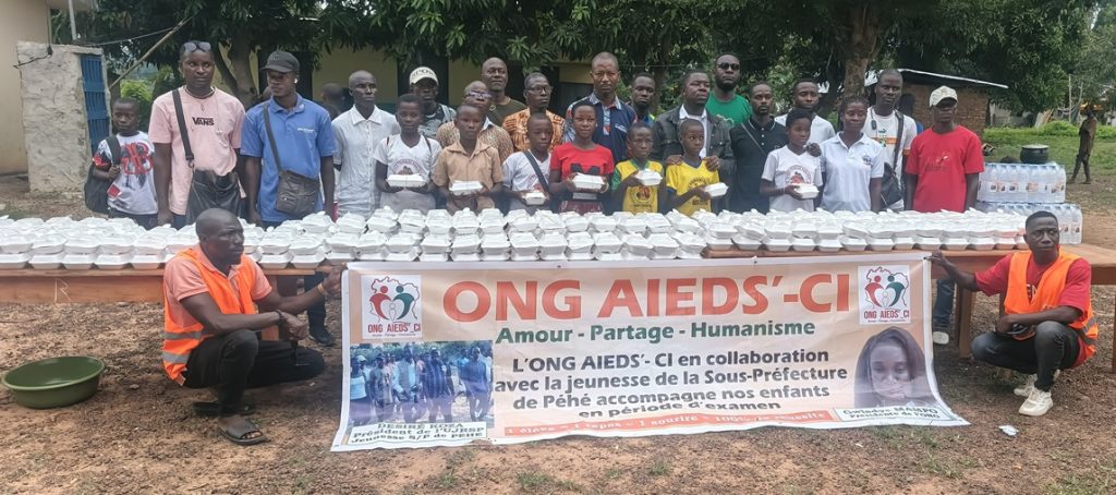 Côte d’Ivoire-AIP / Une mobilisation solidaire assure la prise en charge alimentaire des candidats au CEPE à Toulépleu