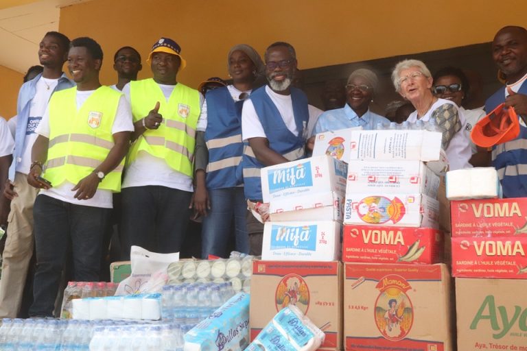 Côte d’Ivoire-AIP / Bondoukou : le Rotary Club apporte un soutien matériel et moral au centre Saint-Camille