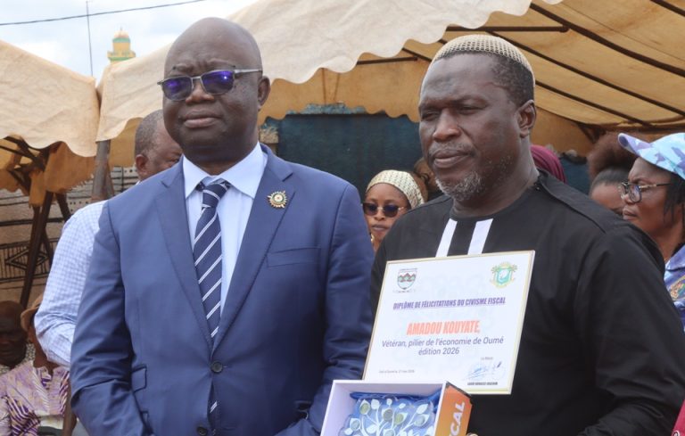 Côte d’Ivoire-AIP/ Le maire Lagui Joachim salue le civisme fiscal des contribuables d’Oumé