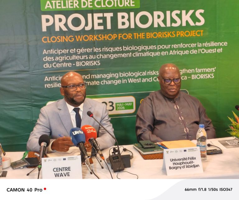 Côte d’Ivoire-AIP/ L’université Félix Houphouët-Boigny plaide pour le renforcement de la biosécurité agricole en Afrique
