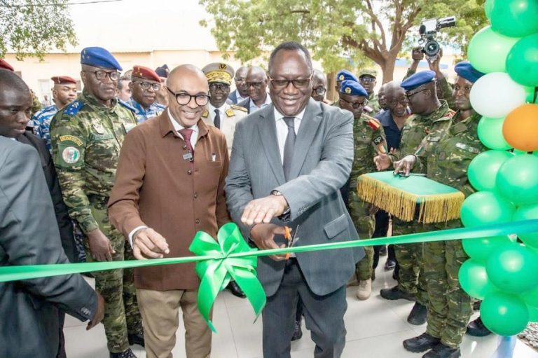 AIP/ Le vice-Premier ministre inaugure des infrastructures stratégiques pour les FACI dans le Nord ivoirien