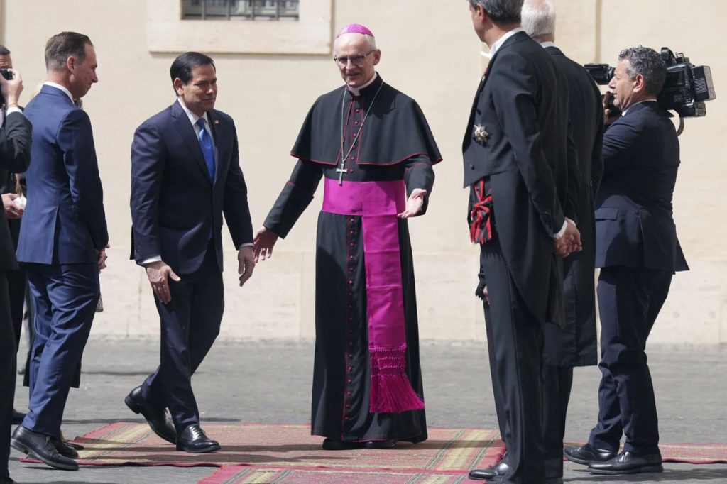 Côte d’Ivoire-AIP/Inter/ Le secrétaire d’État américain, Marco Rubio au Vatican pour tenter de désamorcer les tensions entre Donald Trump et le Pape Léon XIV