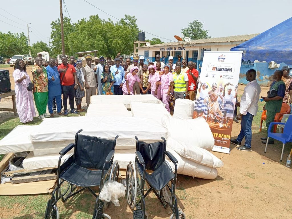 Côte d’Ivoire -AIP/ Festival Yépafori: du matériel médical remis à l’hôpital général de Doropo