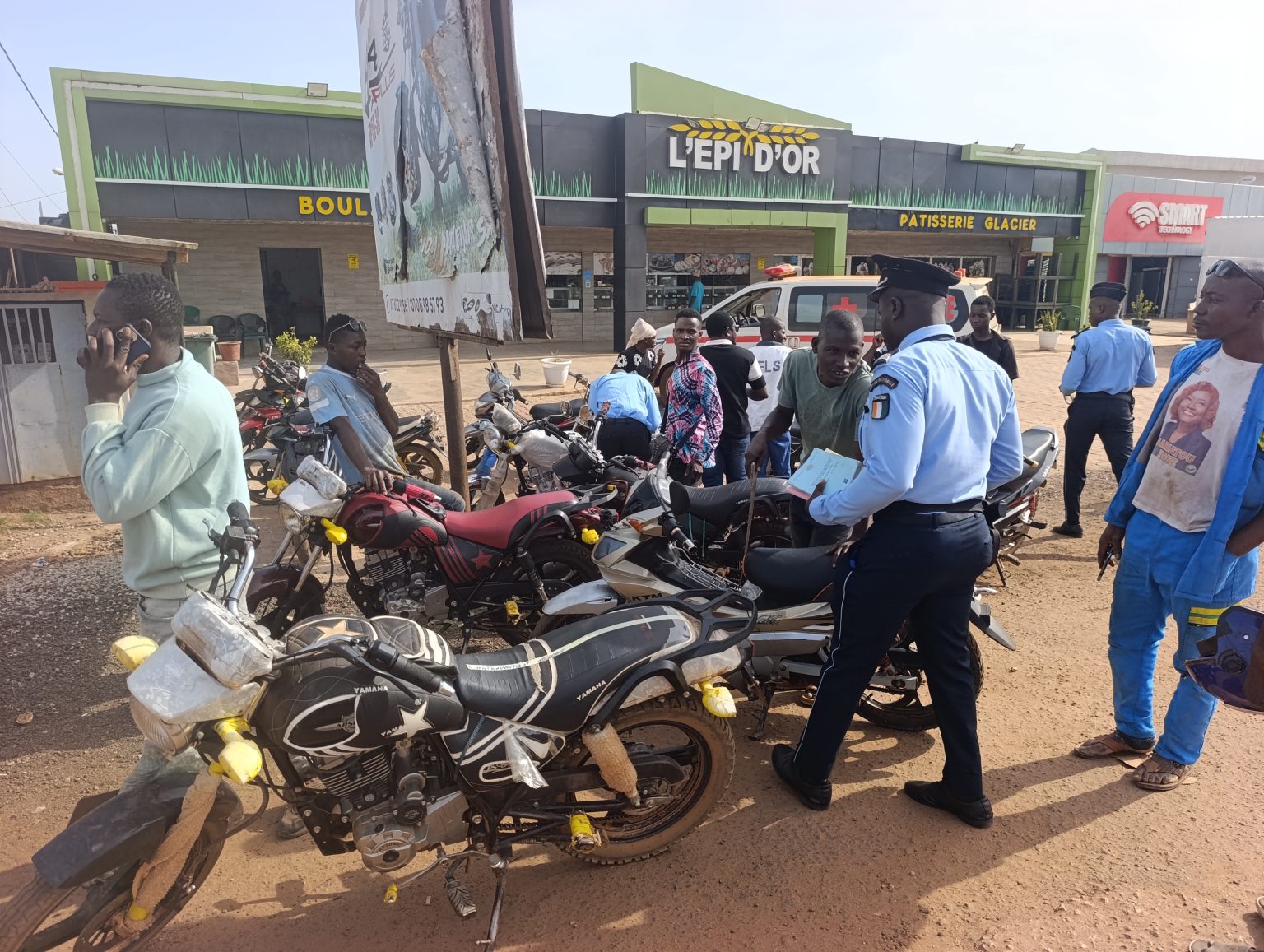 Côte d’Ivoire-AIP/ Les FDS de Boundiali intensifient le contrôle routier pour lutter contre l’incivisme en temps de pluie