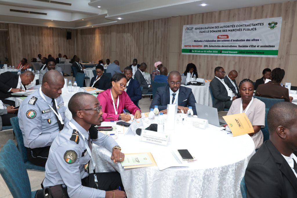 Côte d'Ivoire-AIP/ Des acteurs de la commande publique s’imprègnent des méthodes d’évaluation des offres