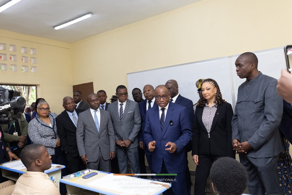 Côte d’Ivoire-AIP/Lancement des épreuves écrites du Baccalauréat: le ministre N’Guessan Koffi invite les candidats à compter sur leurs connaissances