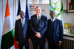 Côte d'Ivoire-AIP/Inter/ Le ministre Amadou Koné salue l’appui de la France dans les infrastructures aériennes et ferroviaires