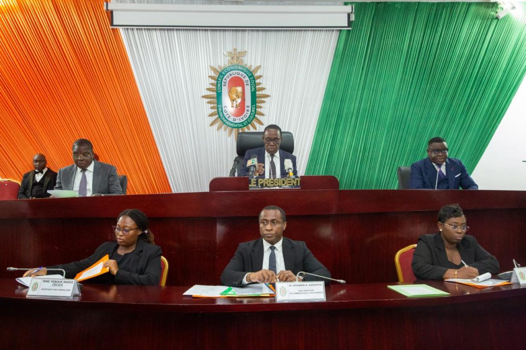 Côte d’Ivoire-AIP/ Le ministre Amédé Kouakou expose les défis de l’accès à l’eau potable devant le CESEC