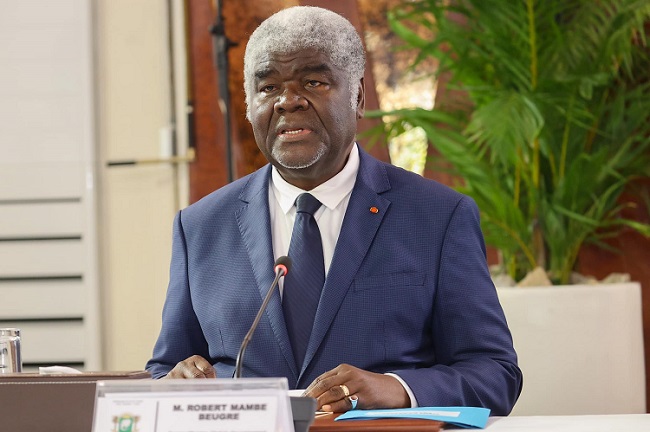 Côte d'Ivoire-AIP/ Prix national d'Excellence 2026: Beugré Mambé présente l'excellence comme un levier de transformation économique
