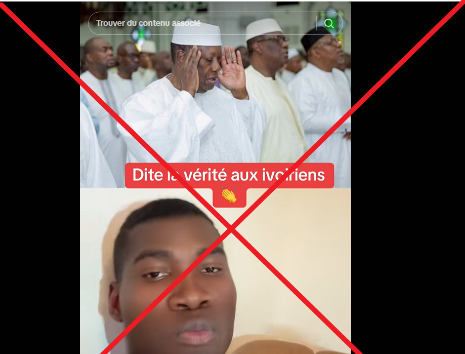 AIP- Fact-checking/ Tabaski 2026 : Alassane Ouattara à la mosquée du Golf Hôtel, la thèse de la « vidéo IA » démentie