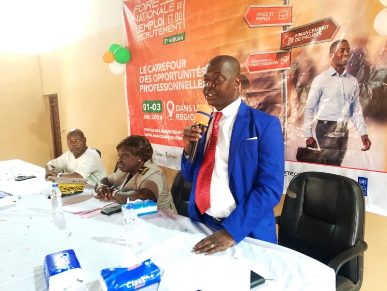 Côte d’Ivoire-AIP /L’Agence emploi jeunes vise 200 insertions professionnelles à l’issue de la foire de l’emploi de Soubré
