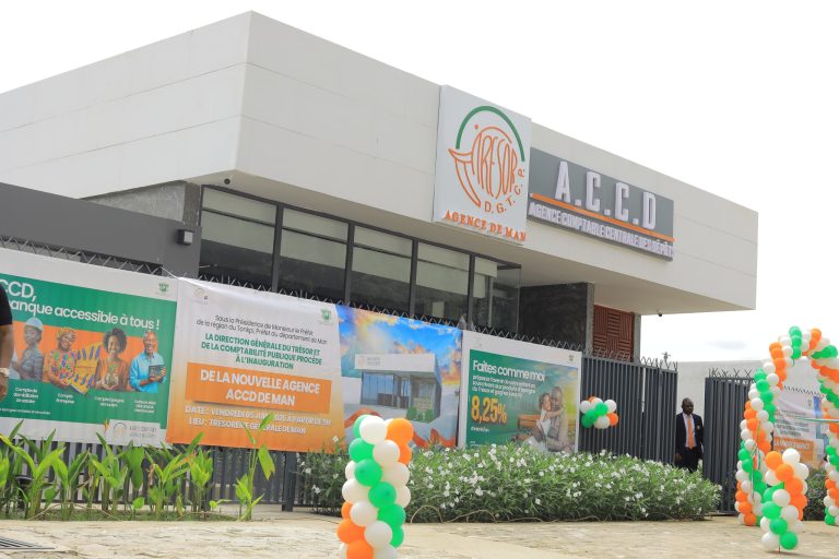 Côte d’Ivoire-AIP/Le Trésor public rapproche ses services des populations de Man avec l’ouverture de l’Agence comptable centrale des dépôts