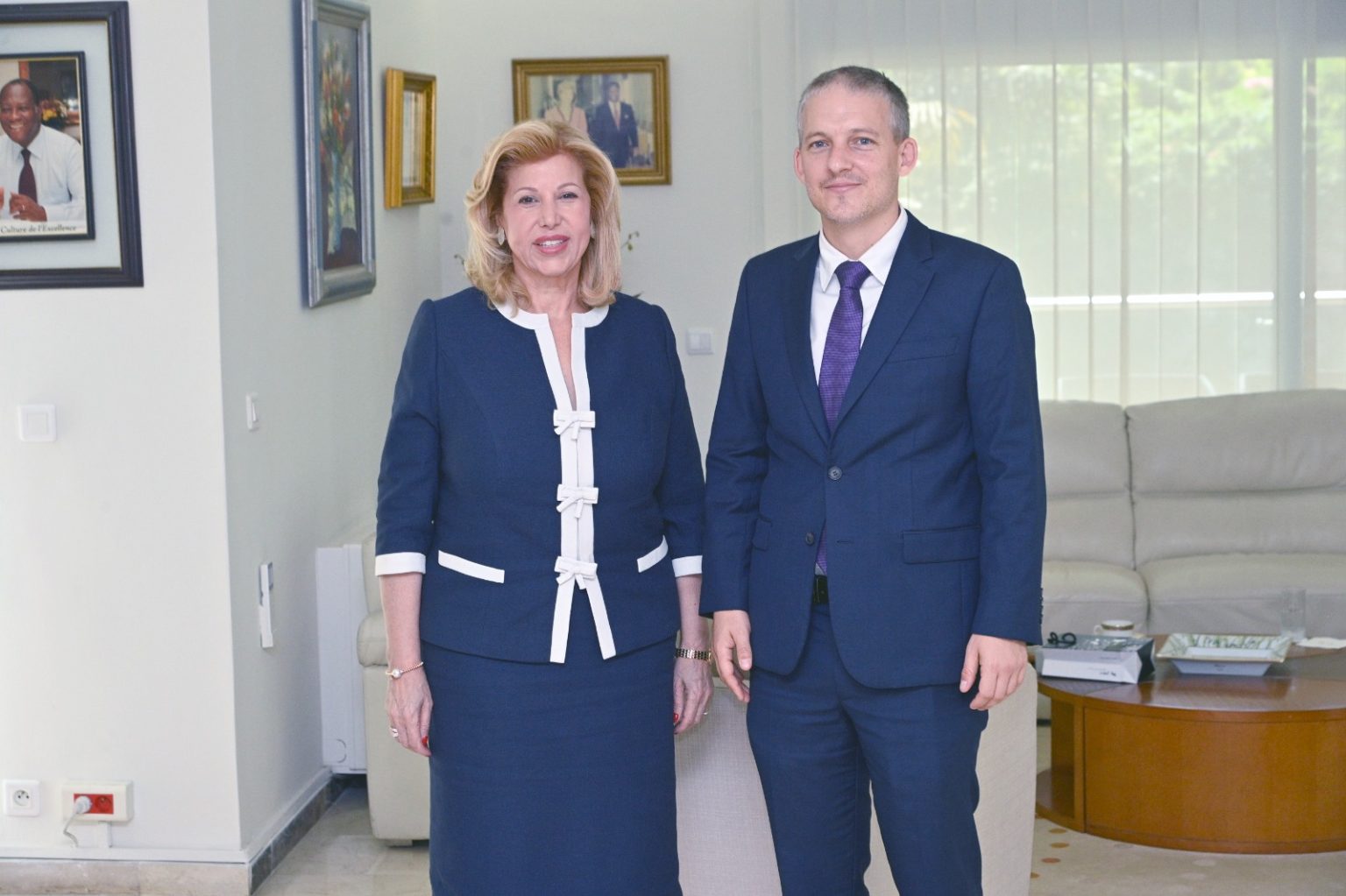 AIP/ Côte d’Ivoire–Israël : l’ambassadeur Simon Seroussi met en avant la coopération et salue l’action sociale de la Première dame