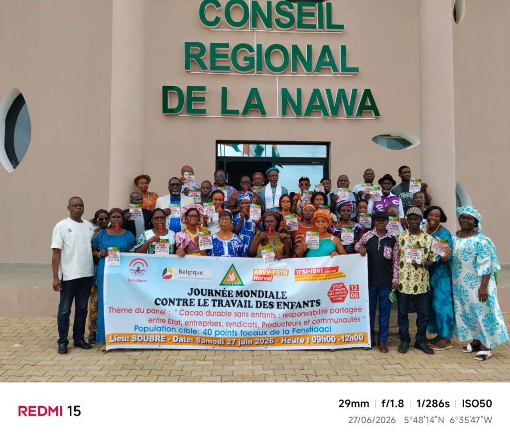 Côte d’Ivoire-AIP / Travail des enfants : des acteurs de la filière café-cacao recommandent une approche intégrée à Soubré
