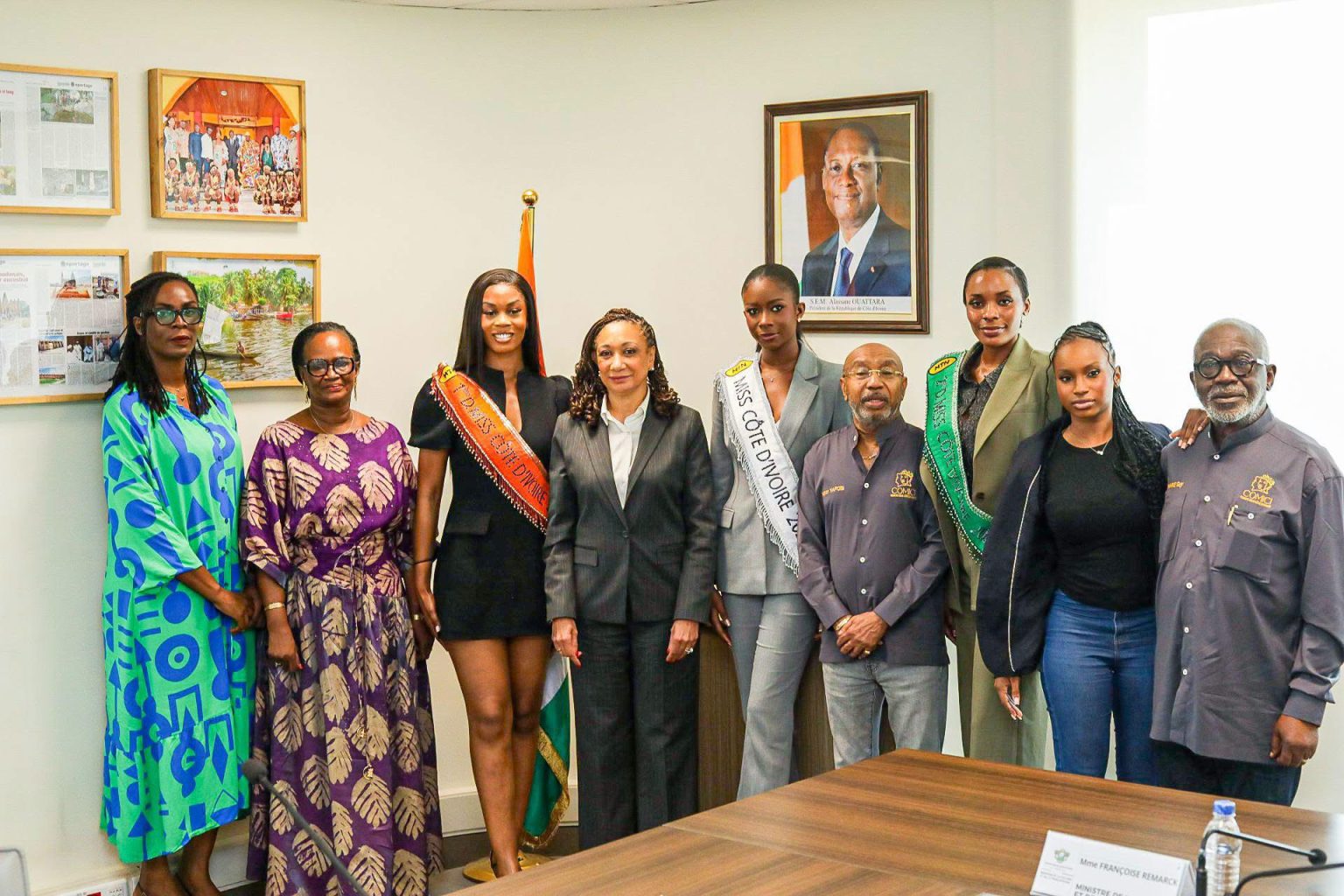 AIP/ Miss Côte d’Ivoire 2026: le COMICI présente les grandes lignes de la 30e édition à Françoise Remarck
