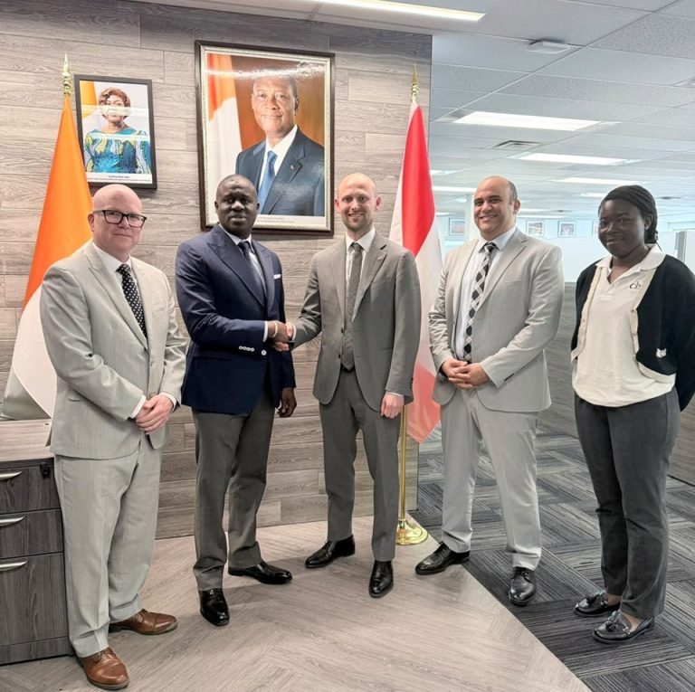 AIP/Inter/ Des perspectives de partenariat renforcé entre la Côte d’Ivoire et Canadian Bank Note Company