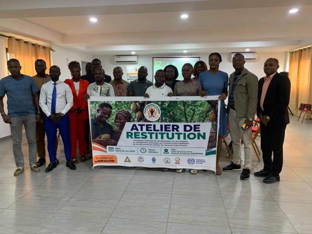Côte d’Ivoire-AIP/ Le CIJ-CI dévoile les résultats de sa campagne de sensibilisation sur les impacts du changement climatique chez les jeunes cacaoculteurs