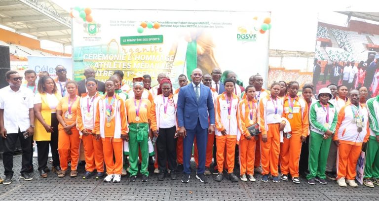 Côte d’Ivoire-AIP/ Le ministère des sports rend hommage aux médaillés du premier semestre de l’année 2026