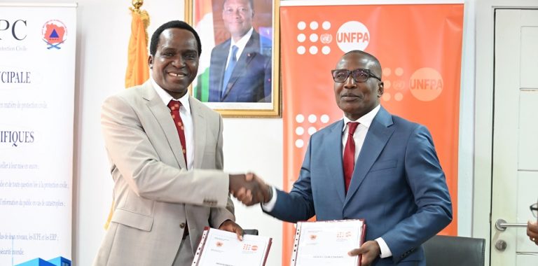 Côte d’Ivoire-AIP/ L’UNFPA et l’ONPC s’engagent pour la protection des femmes et des filles en situation d’urgence