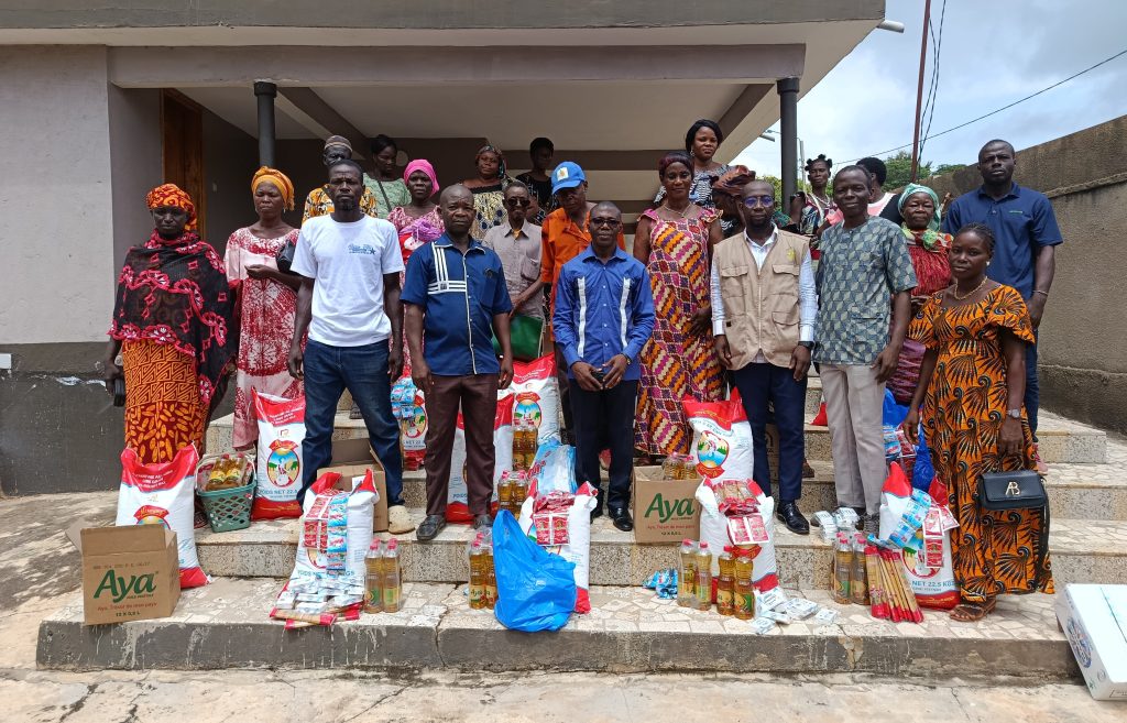 Côte d’Ivoire – AIP / Programme ‘’Popote familiale’’ : 20 ménages du département de Dimbokro reçoivent des kits alimentaires et hygiéniques