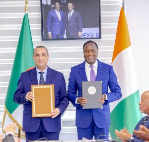 AIP/ La Côte d’Ivoire et l’Algérie signent un accord stratégique dans les secteurs de l’énergie et des énergies renouvelables