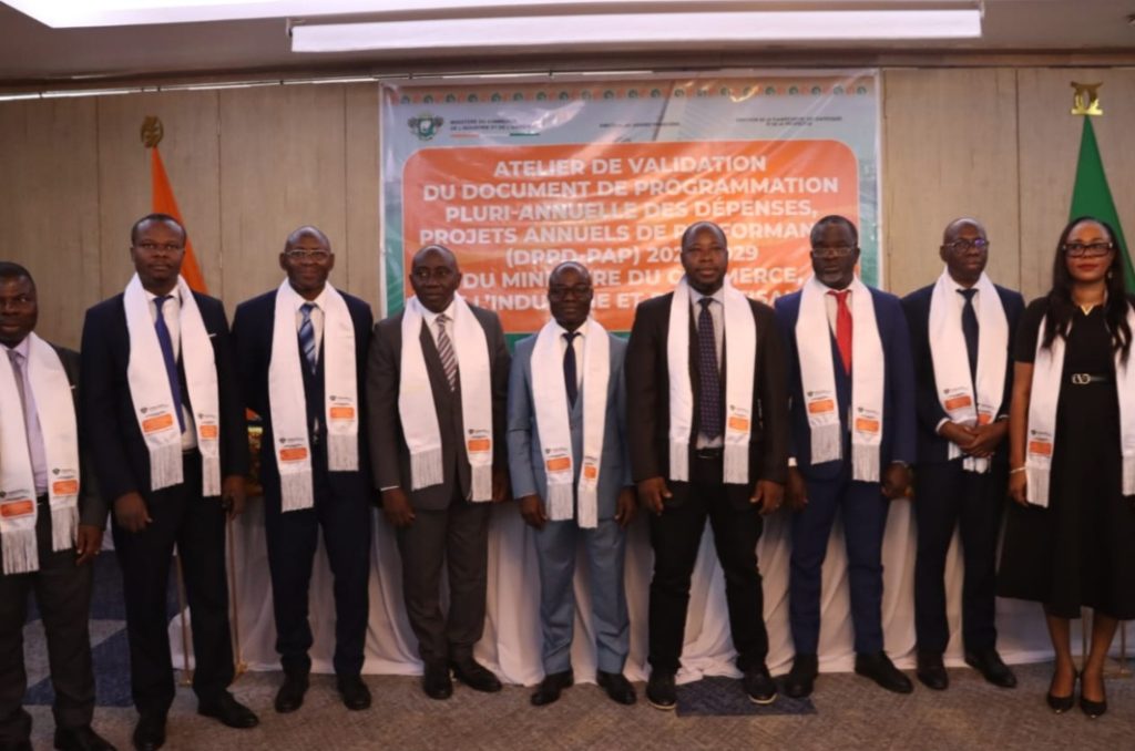 Côte d'Ivoire-AIP/Le ministère du Commerce valide son cadre de programmation budgétaire 2027-2029