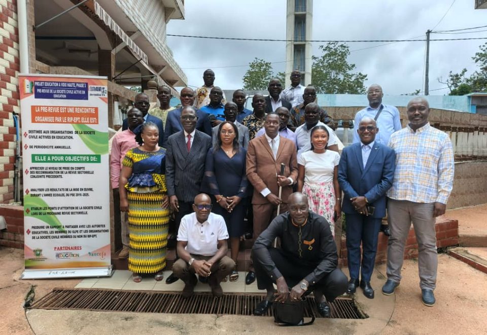 Côte d'Ivoire-AIP/ La pré-revue du RIP-EPT à Agboville appelle à une gouvernance plus inclusive du secteur de l'éducation