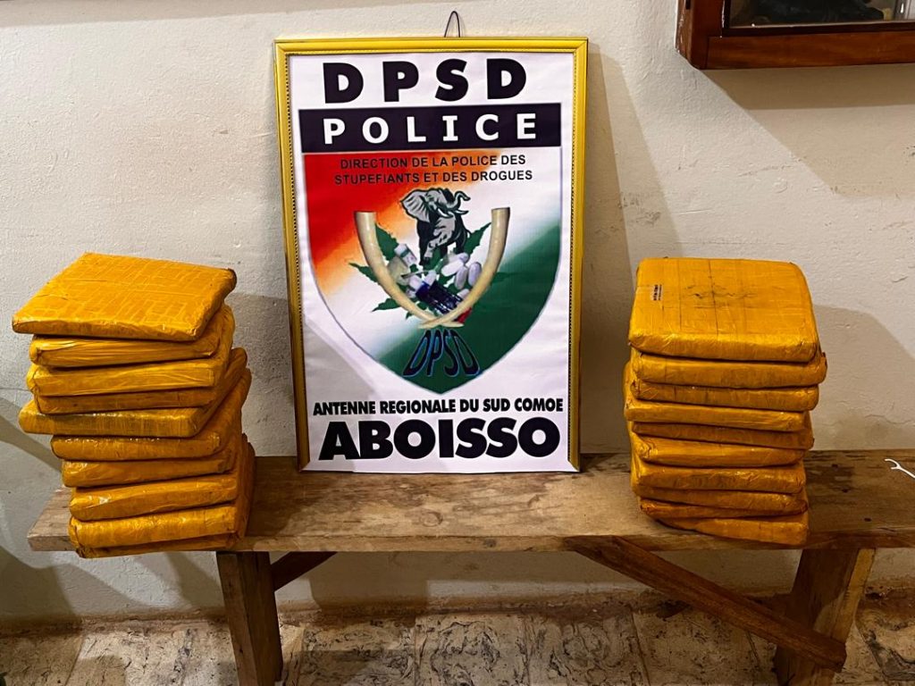 Côte d'Ivoire-AIP/ Vingt kilogrammes de cannabis saisis à Bongo par la DPSD