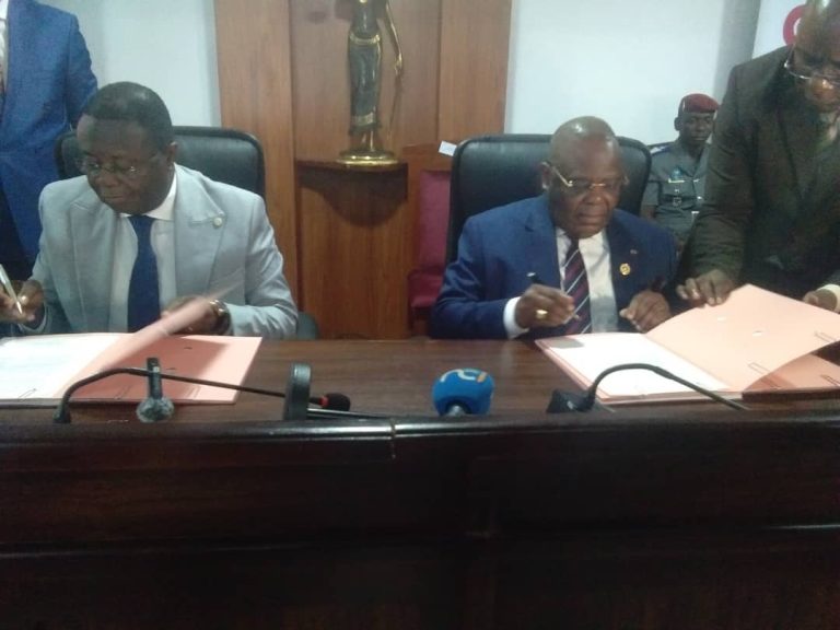 AIP/La Cour de Cassation de Côte d’Ivoire et la Cour suprême du Bénin scellent une convention de jumelage et de coopération judiciaire