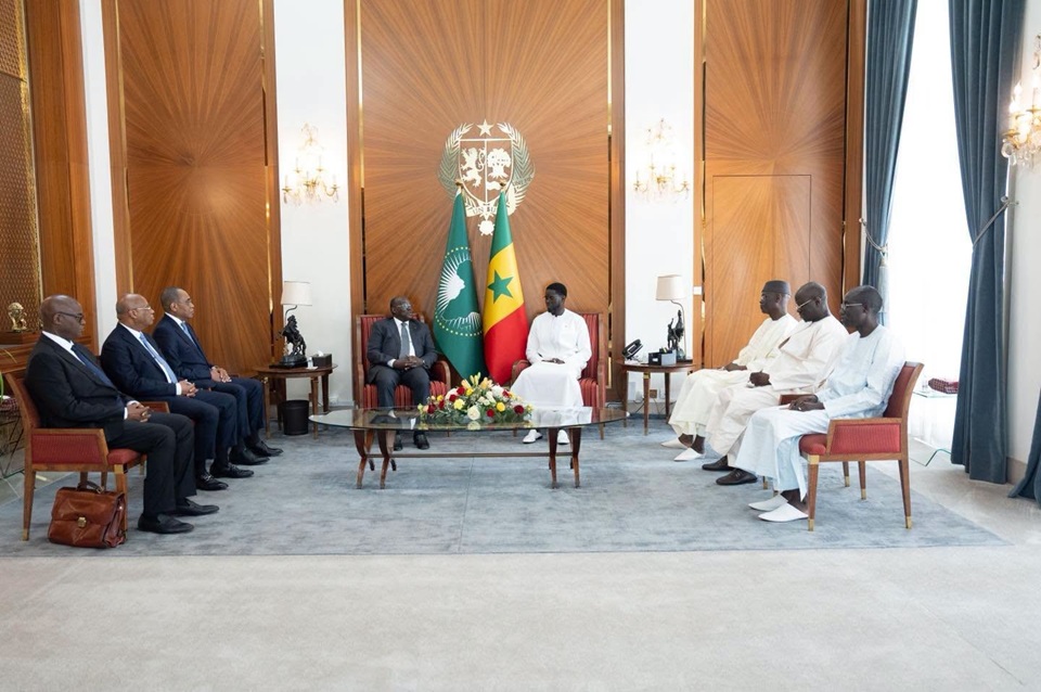 Côte d'Ivoire-AIP/Inter/ Le vice-président Tiémoko Meyliet Koné transmet un message du Président Alassane Ouattara à son homologue sénégalais