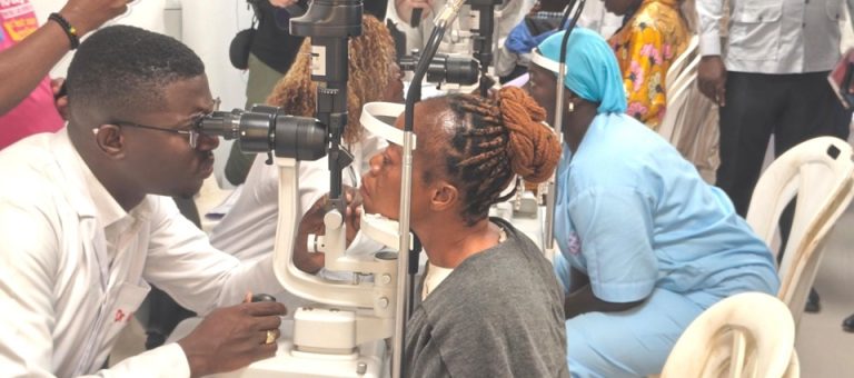 Côte d’Ivoire-AIP/ Plus de 550 personnes bénéficient de consultations ophtalmologiques et ORL gratuites à Bouaké