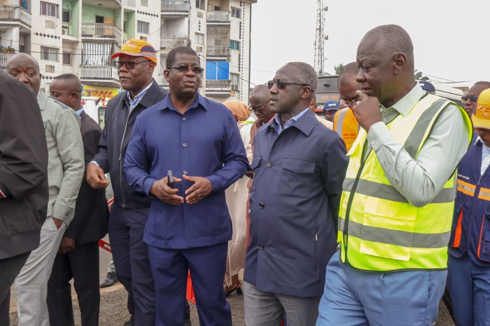 Côte d'Ivoire-AIP/ Adama Bictogo et Hien Sié inspectent les chantiers à Yopougon en prélude à la Fête de l'Indépendance 2026