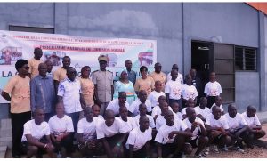 Côte d'Ivoire – AIP/ Les stagiaires du Centre de service civique de Daloa en formation sur la cohésion sociale et à la prévention des conflits