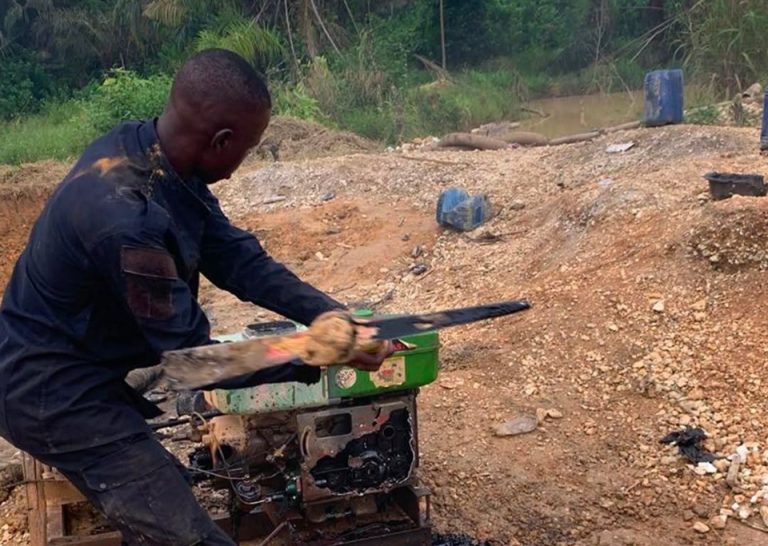 Côte d’Ivoire-AIP/ Lutte contre l’orpaillage illégal: la gendarmerie détruit d’importants équipements dans La Mé et le Moronou