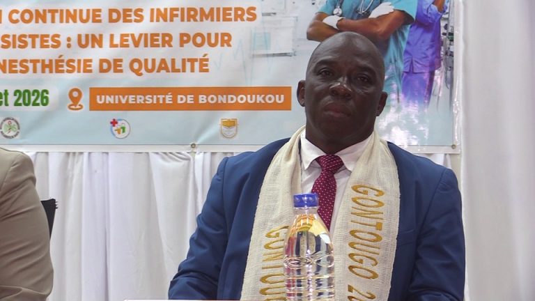 Côte d’Ivoire-AIP/ Le président de la SAIDECI prône une formation des infirmiers anesthésistes en phase avec les besoins spécifiques sanitaires à Bondoukou