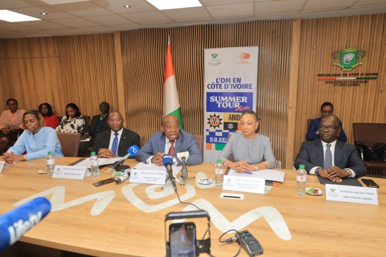 Côte d’Ivoire-AIP/ OM Summer Tour : Trois ministres mobilisent leurs secteurs pour promouvoir l’attractivité ivoirienne