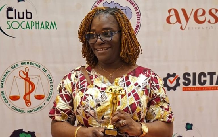 Côte d’Ivoire-AIP/ La rédactrice en chef du bulletin de santé publique doublement distinguée