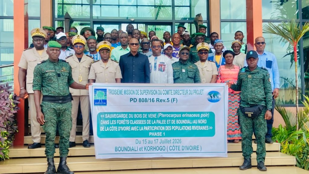 Côte d’Ivoire-AIP / Sauvegarde du bois de vène : le comité directeur valide les résultats de la première phase du projet à Korhogo