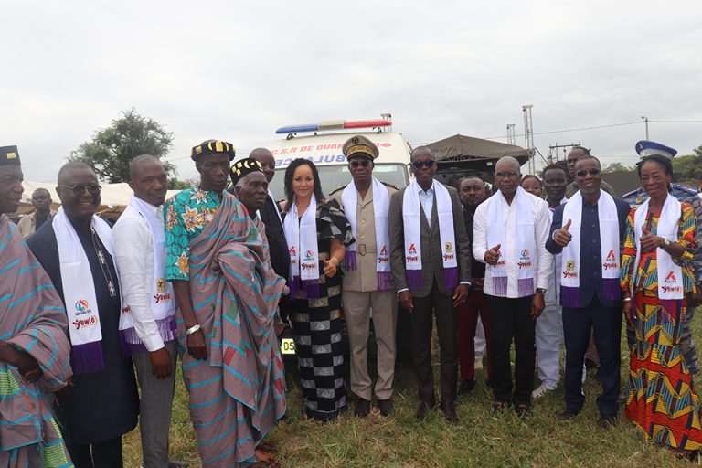 Côte d’Ivoire-AIP/ Le village de Ouanzanou reçoit une ambulance médicalisée lors du Yowlè Festival 2026