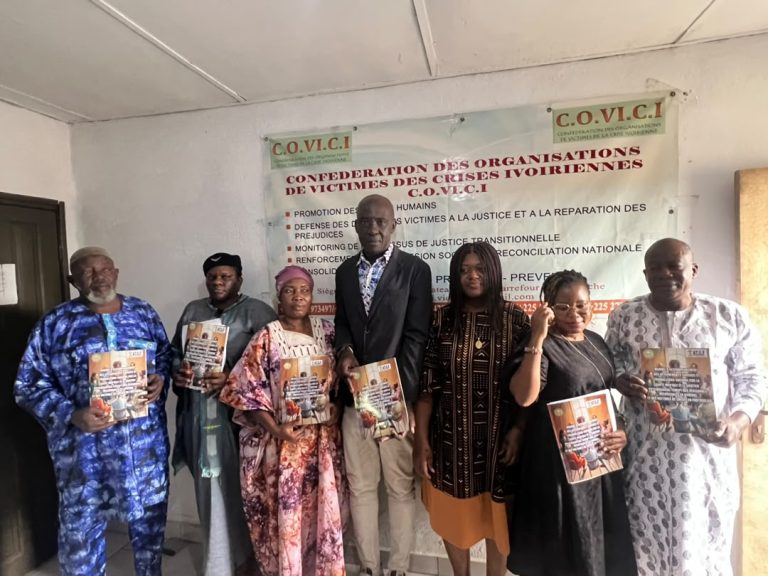 Côte d’Ivoire-AIP/ La COVICI présente un manuel dédié à la santé mentale des victimes de crises