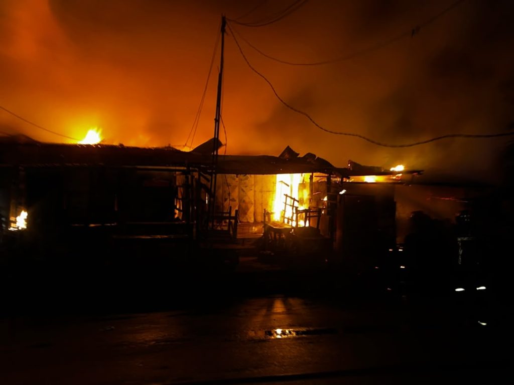 Côte d’Ivoire – AIP / Un incendie déclaré au grand marché d’Aboisso