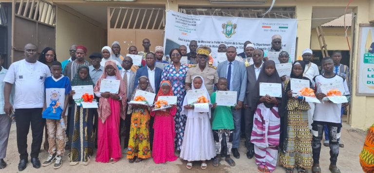 Côte d’Ivoire-AIP / Dix structures islamiques d’éducation primées dans la région de la Nawa