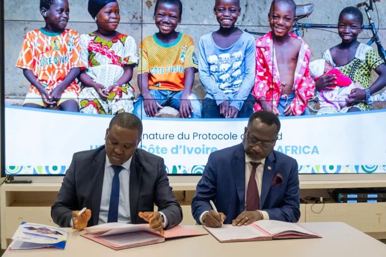AIP/ L’UNICEF et CorpsAfrica Côte d’Ivoire unissent leurs efforts pour renforcer le développement communautaire en faveur des enfants