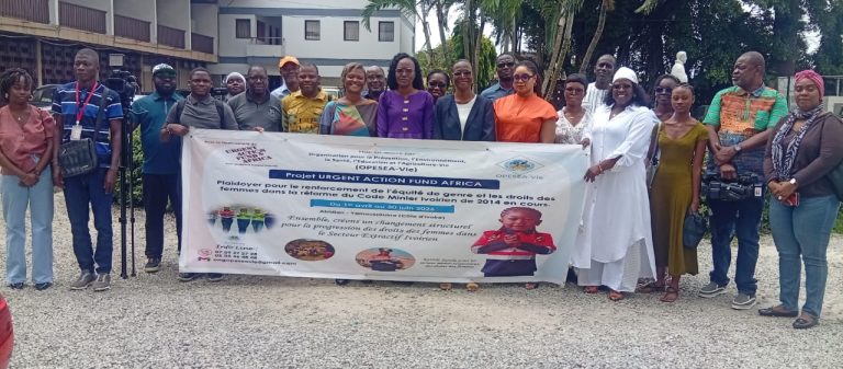 Côte d’Ivoire-AIP/ Une organisation lance une campagne de plaidoyer médiatique et digitale pour l’intégration du genre dans le Code minier