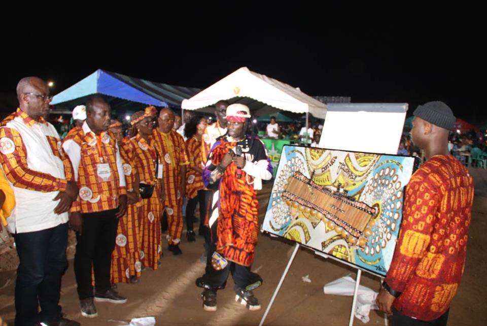 04 – présentation du tableau d’un artiste peintre