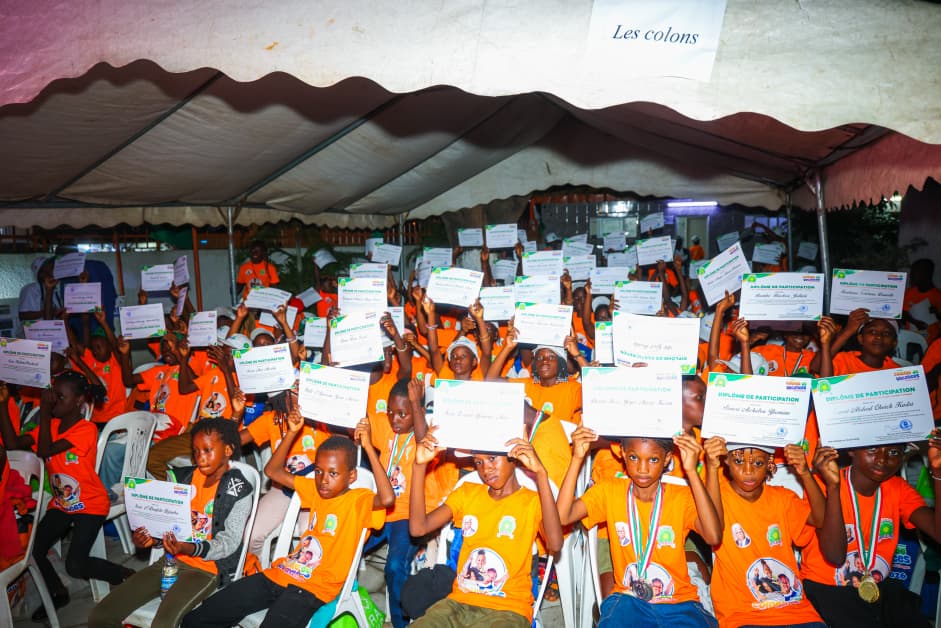 Côte d’Ivoire-AIP/ Cent enfants de Marcory regagnent Abidjan après trois semaines d’immersion dans le Tonkpi