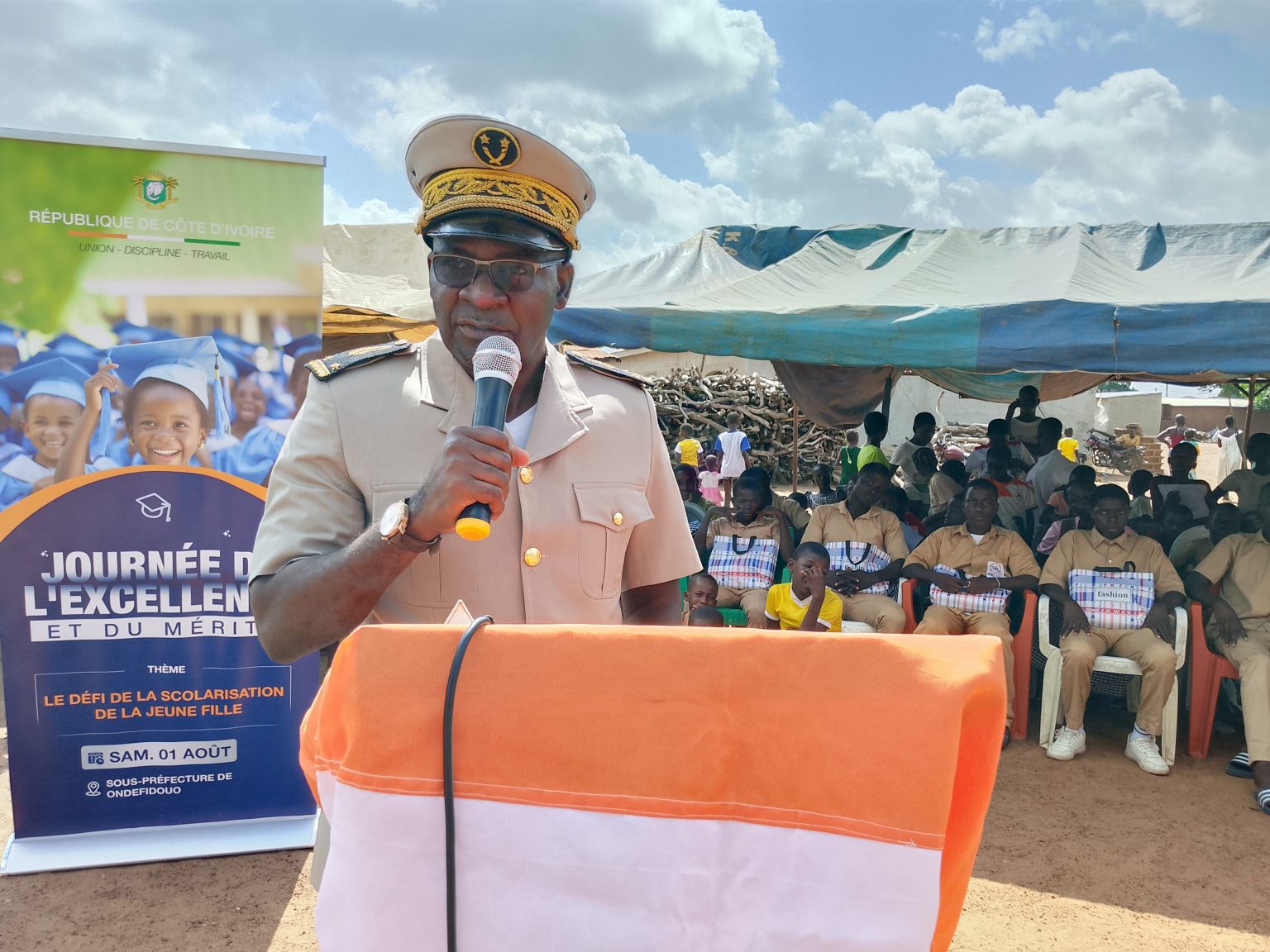 Côte d’Ivoire-AIP/ Le sous-préfet de Ondéfidouo appelle les parents à faire de la scolarisation des filles une priorité