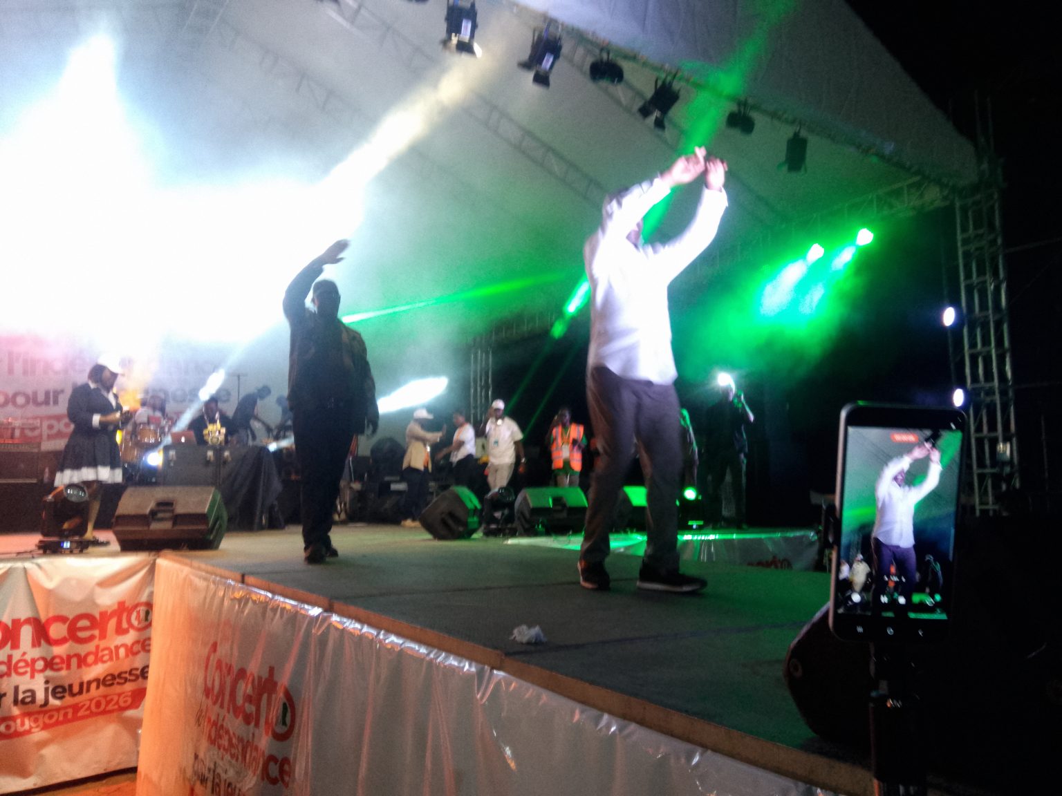 Côte d’Ivoire-AIP/ Concerto de l’indépendance : Lass PR, Adama Bictogo et Dia Houphouët aux côtés de la jeunesse à Yopougon